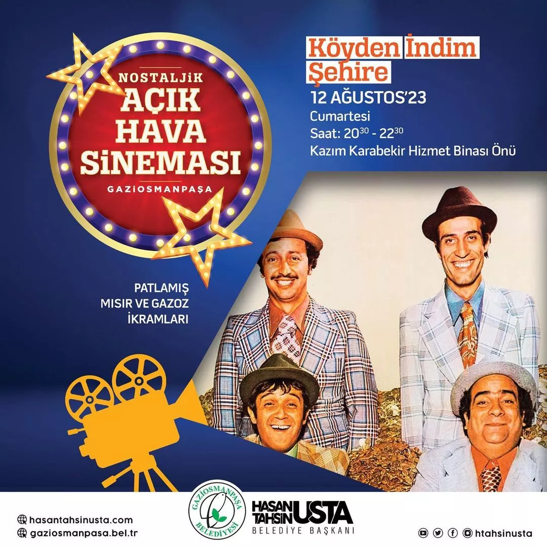 Gaziosmanpaşa Belediyesi - Nostaljik Sinema