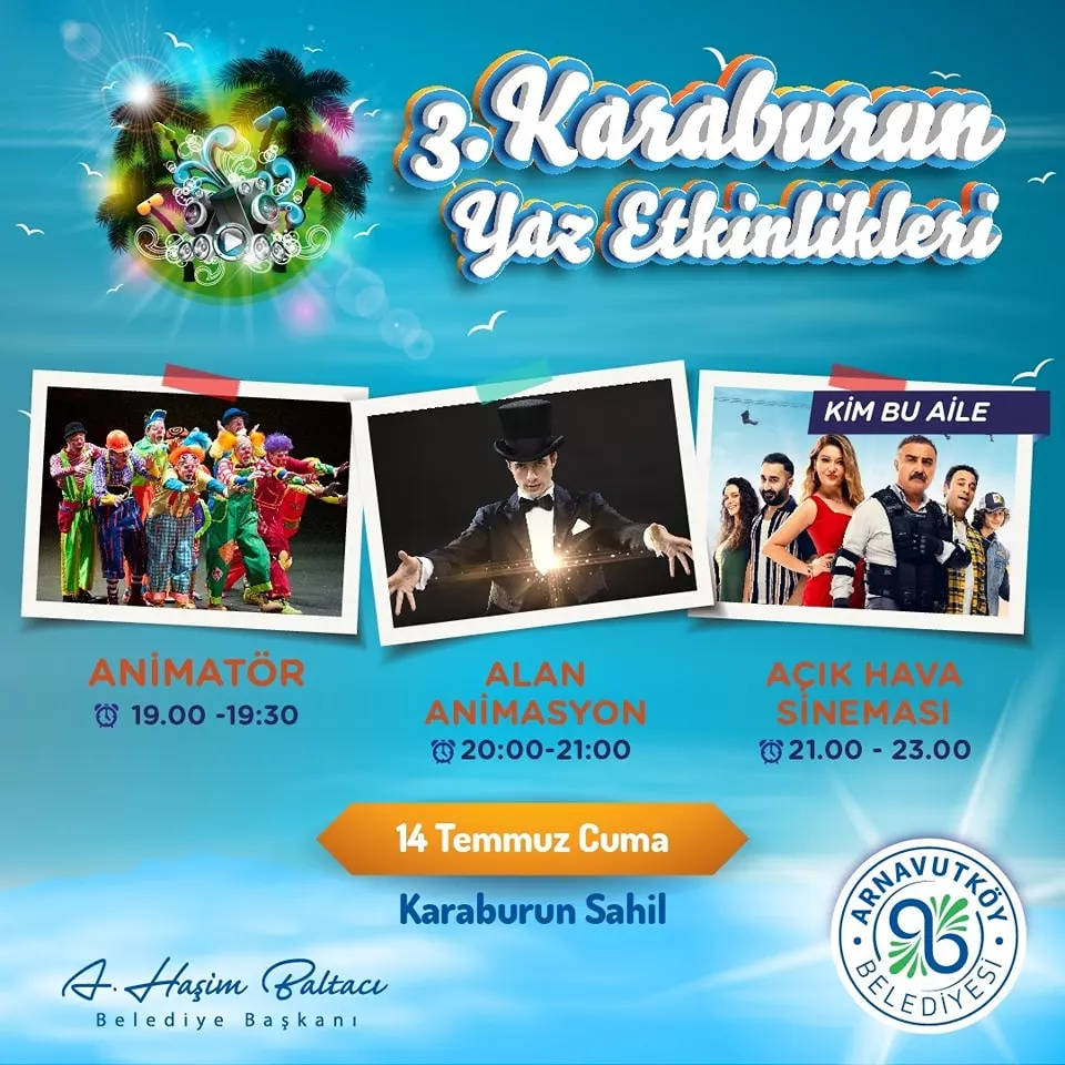 Arnavutköy Belediyesi - 3. Karaburun Yaz Etkinlikleri