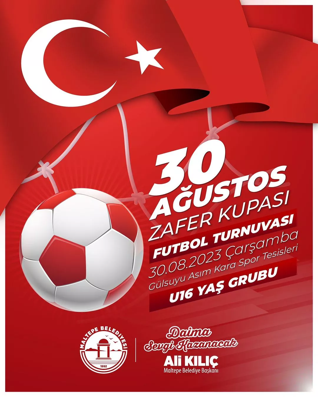 Maltepe Belediyesi - 30 Ağustos Futbol Turnuvası