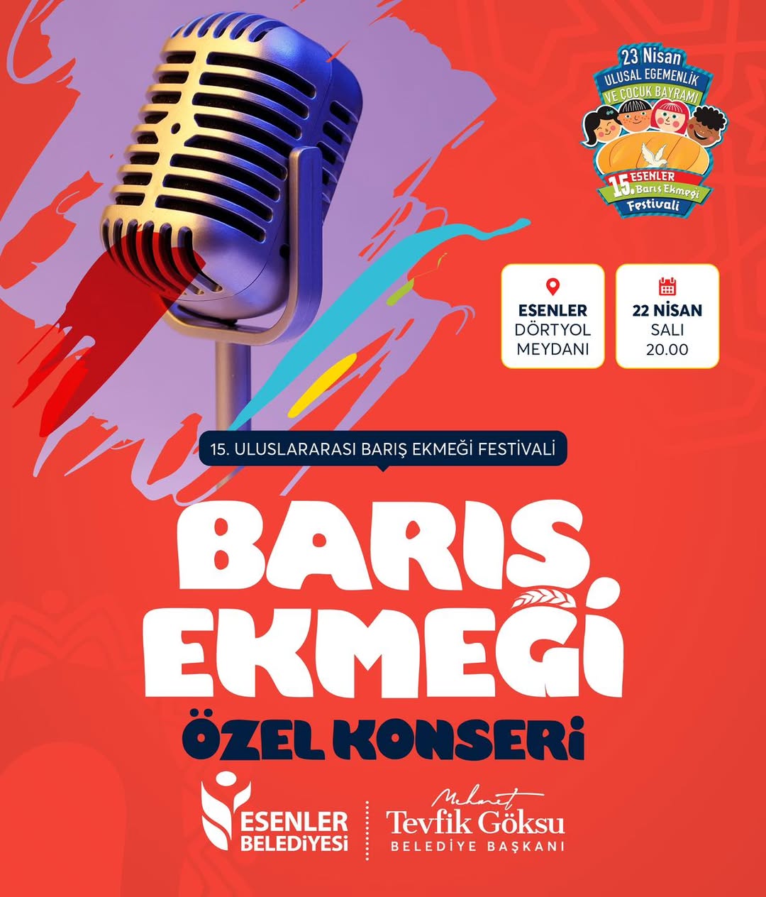 Esenler Belediyesi - 15. Uluslararası Barış Ekmeği Festivali