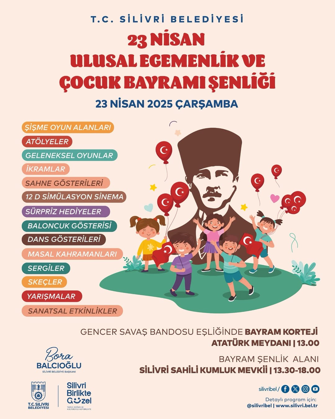 Silivri Belediyesi - 23 Nisan Ulusal Egemenlik ve Çocuk Bayramı Şenliği