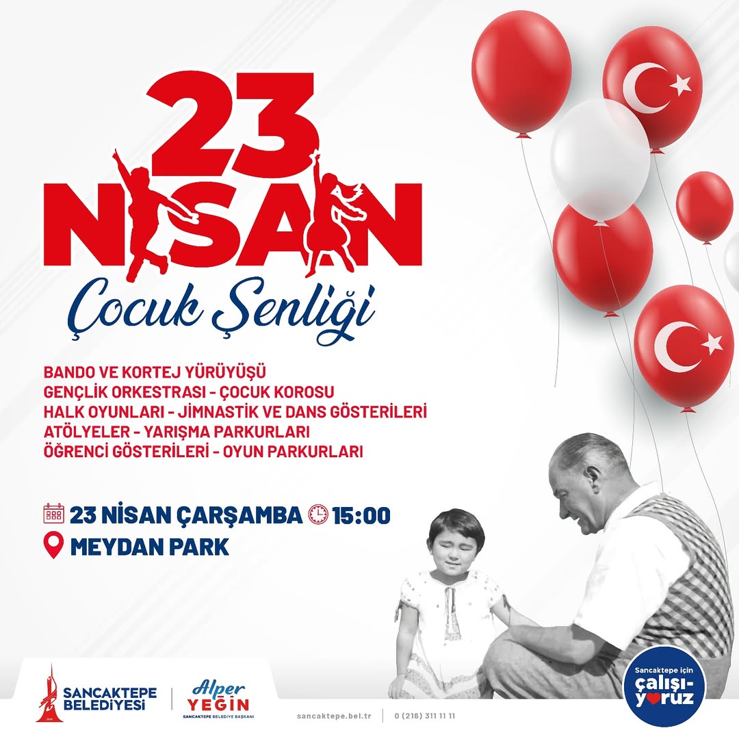 Sancaktepe Belediyesi - 23 Nisan Çocuk Şenliği