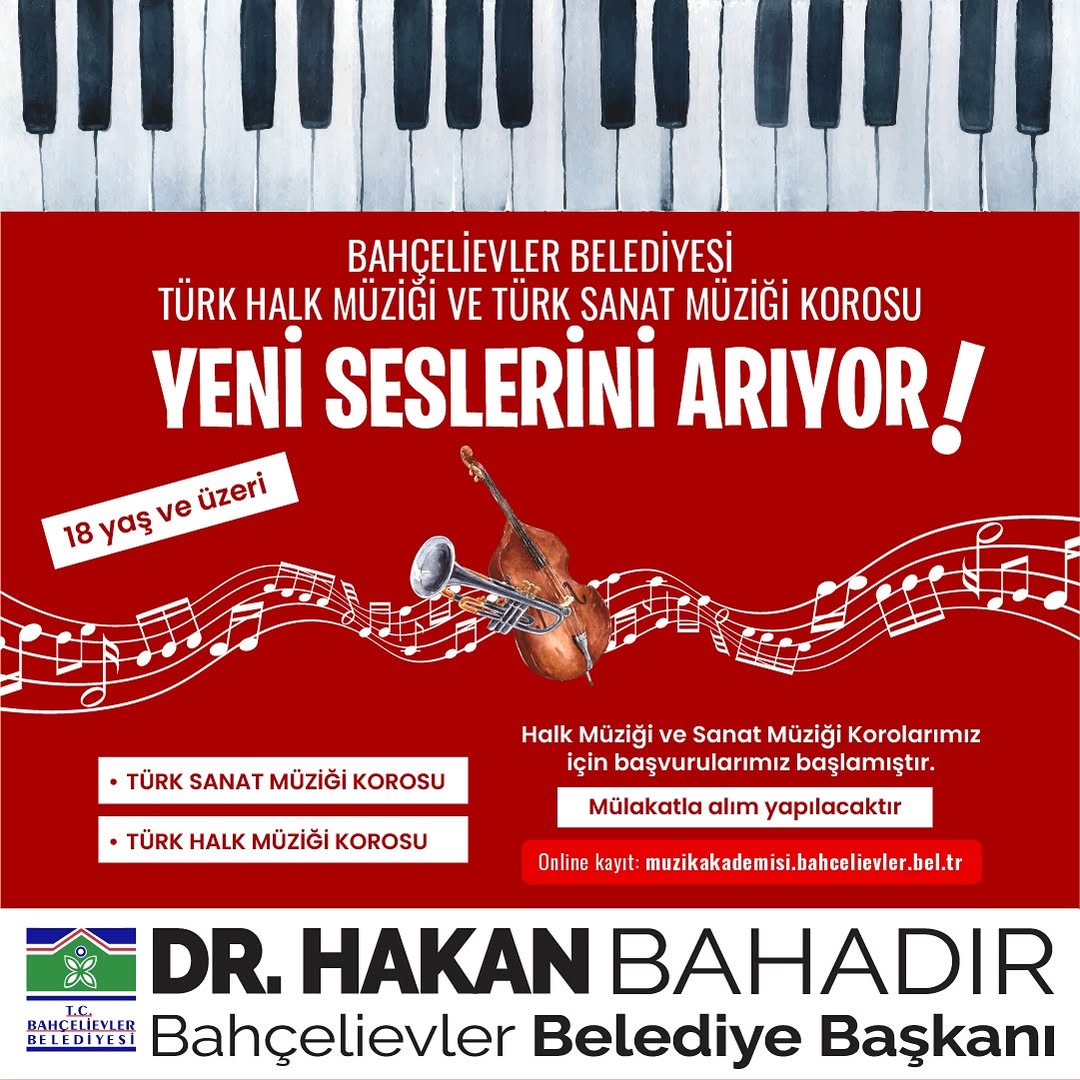 Bahçelievler Belediyesi - Türk Halk Müziği Ve Türk Sanat Müziği Korosu Kayıtları