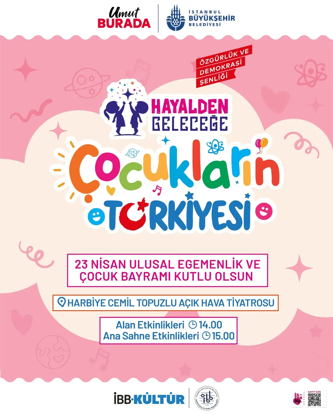 İBB Kültür - Çocukların Türkiyesi: Harbiye Cemil Topuzlu Açık Hava Tiyatrosu