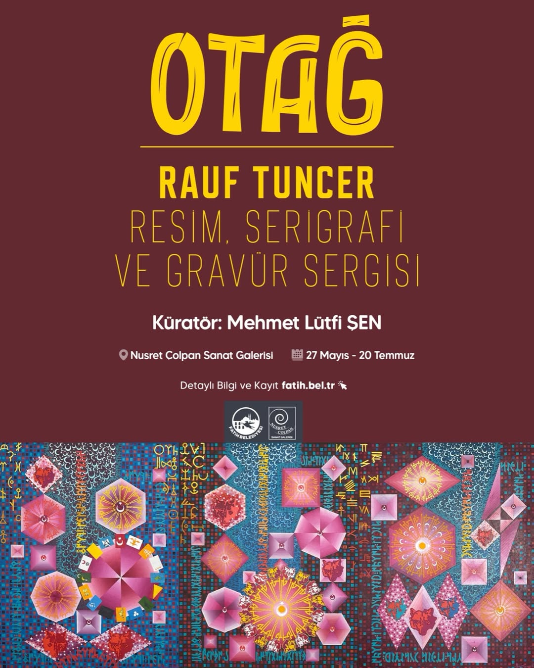 fatih Belediyesi - Otağ: Rauf Tuncer Sergisi