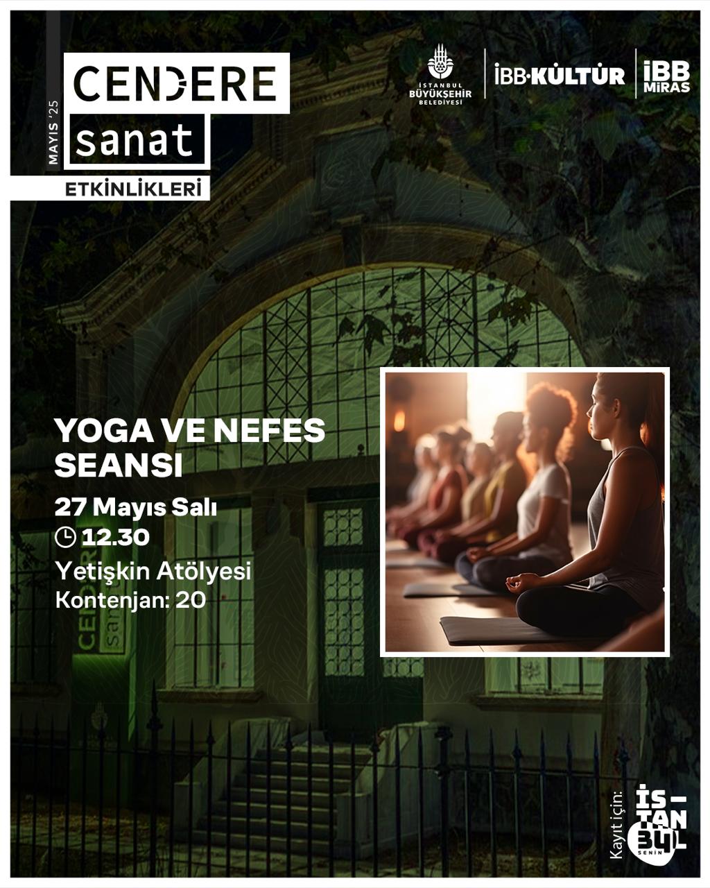 İBB Kültür - Yoga ve Nefes Seansı Atölyesi