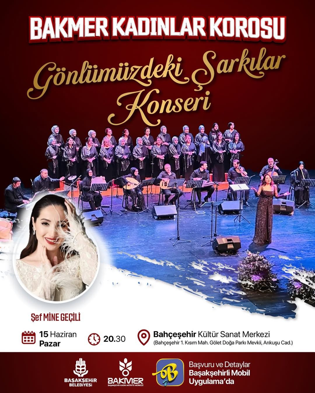 Başakşehir Belediyesi - BAKMER Kadınlar Korosu "Gönlümüzdeki Şarkılar" Konseri