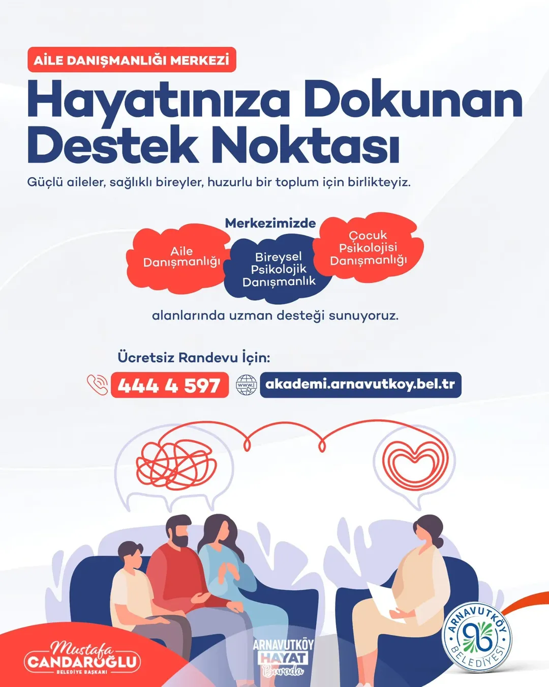 Arnavutköy Belediyesi - "Hayatınıza Dokunan Destek Noktası" Başvuruları