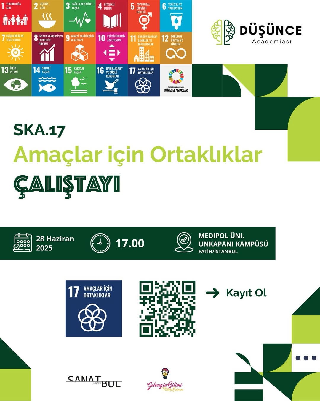 Fatih Belediyesi - SKA.17 Amaçlar İçin Ortaklıklar Çalıştayı