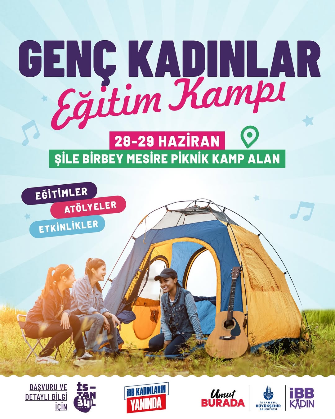 İstanbul Büyükşehir Belediyesi-İBB Kadın-Genç Kadınlar Eğitim Kampı