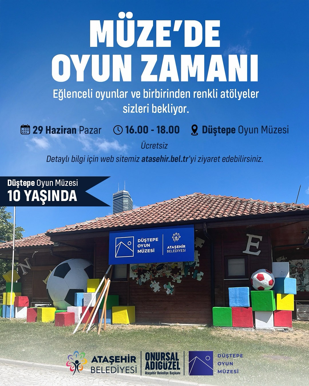 Ataşehir Belediyesi-Düştepe Oyun Müzesi-Müzede Oyun Zamanı