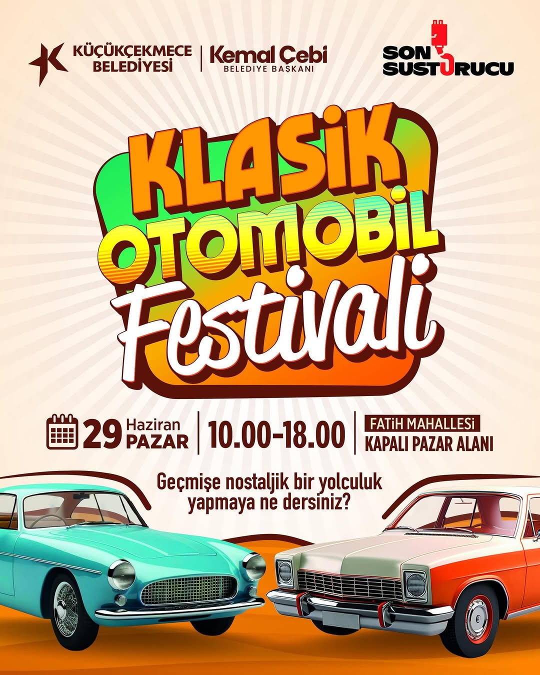 Küçükçekmece Belediyesi- Son Susturucu- Klasik Otomobil Festivali