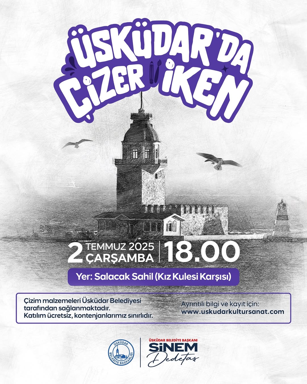 Üsküdar Kültür Sanat - “Üsküdar’da Çizer İken” Etkinliği