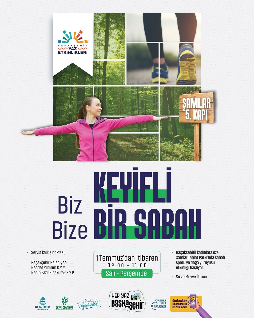 Başakşehir Belediyesi - Doğa Yürüyüşü ve Sabah Sporu Programı