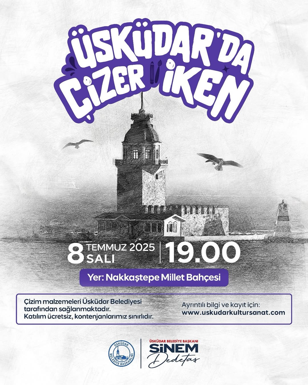 Üsküdar Kültür Sanat - Üsküdar’da Çizer İken: Nakkaştepe Millet Bahçesi