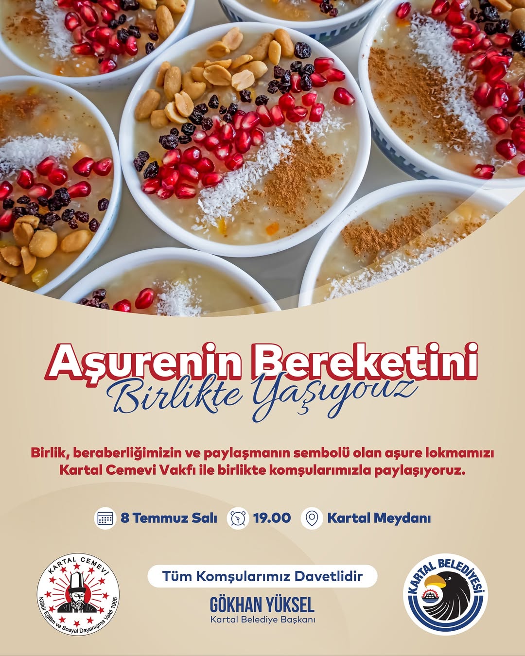 Kartal Belediyesi- Aşurenin Bereketini Birlikte Yaşıyoruz