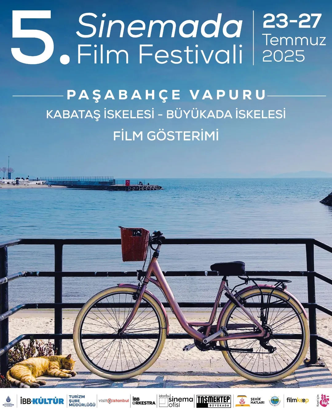 İstanbul Büyükşehir Belediyesi- İBB Kültür- 5. Sinemada Film Festivali 23 Temmuz'da Başlıyor!