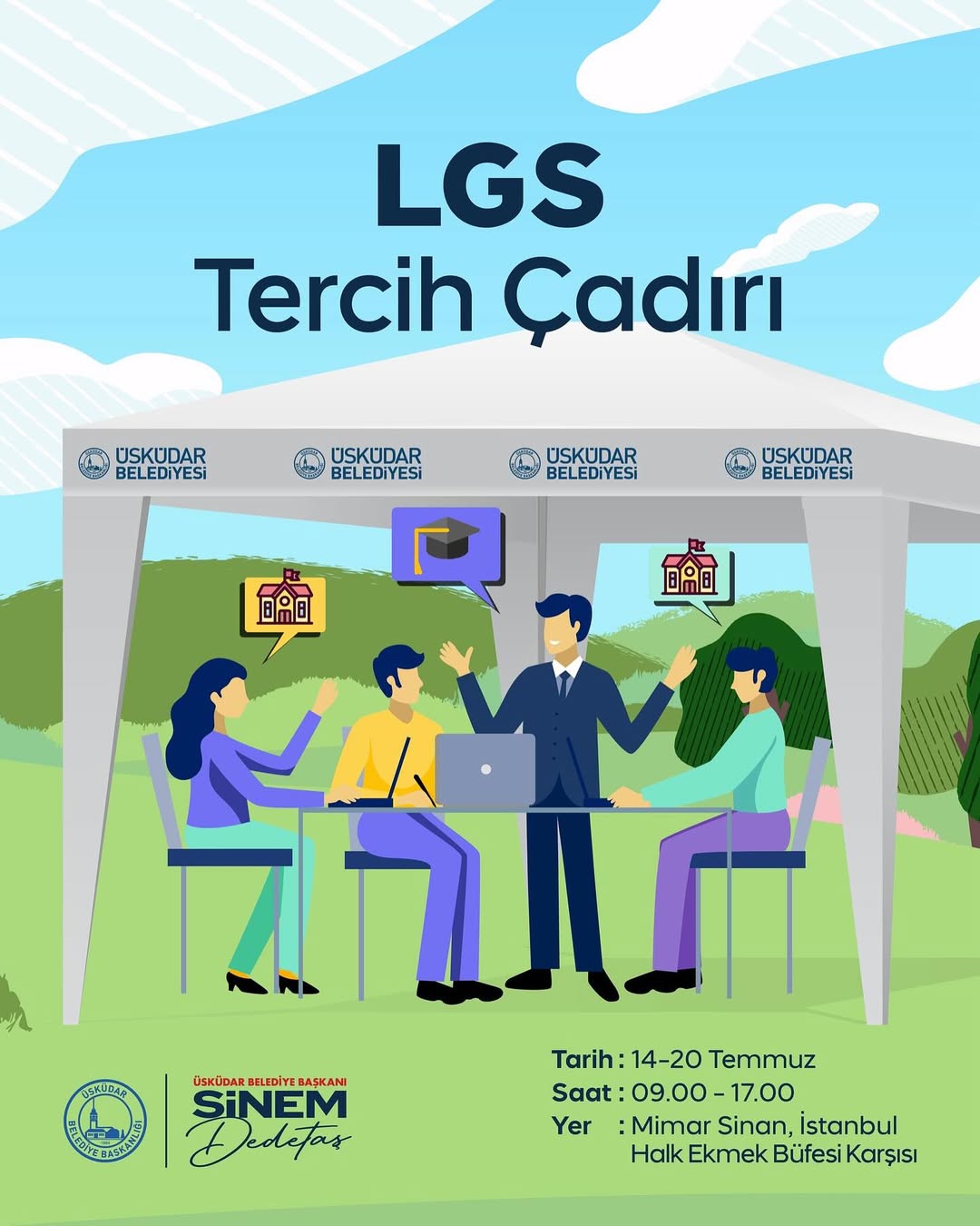 Üsküdar Kültür Sanat - LGS Tercih Çadırı