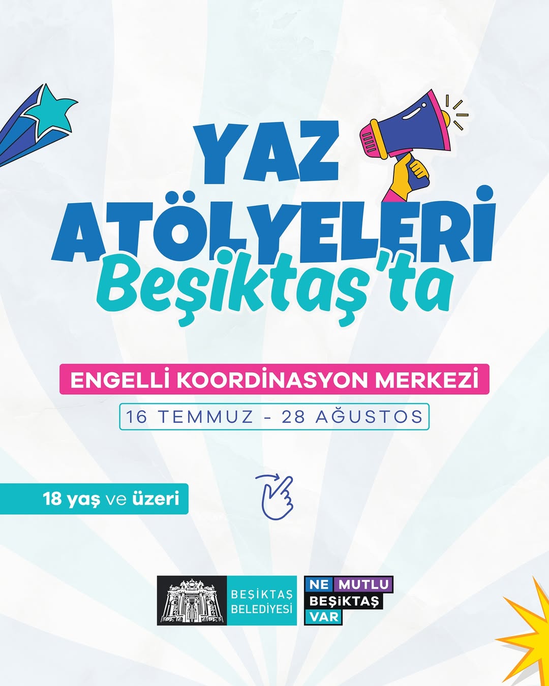 Beşiktaş Belediyesi - Engelli Koordinasyon Merkezi Yaz Atölyeleri 