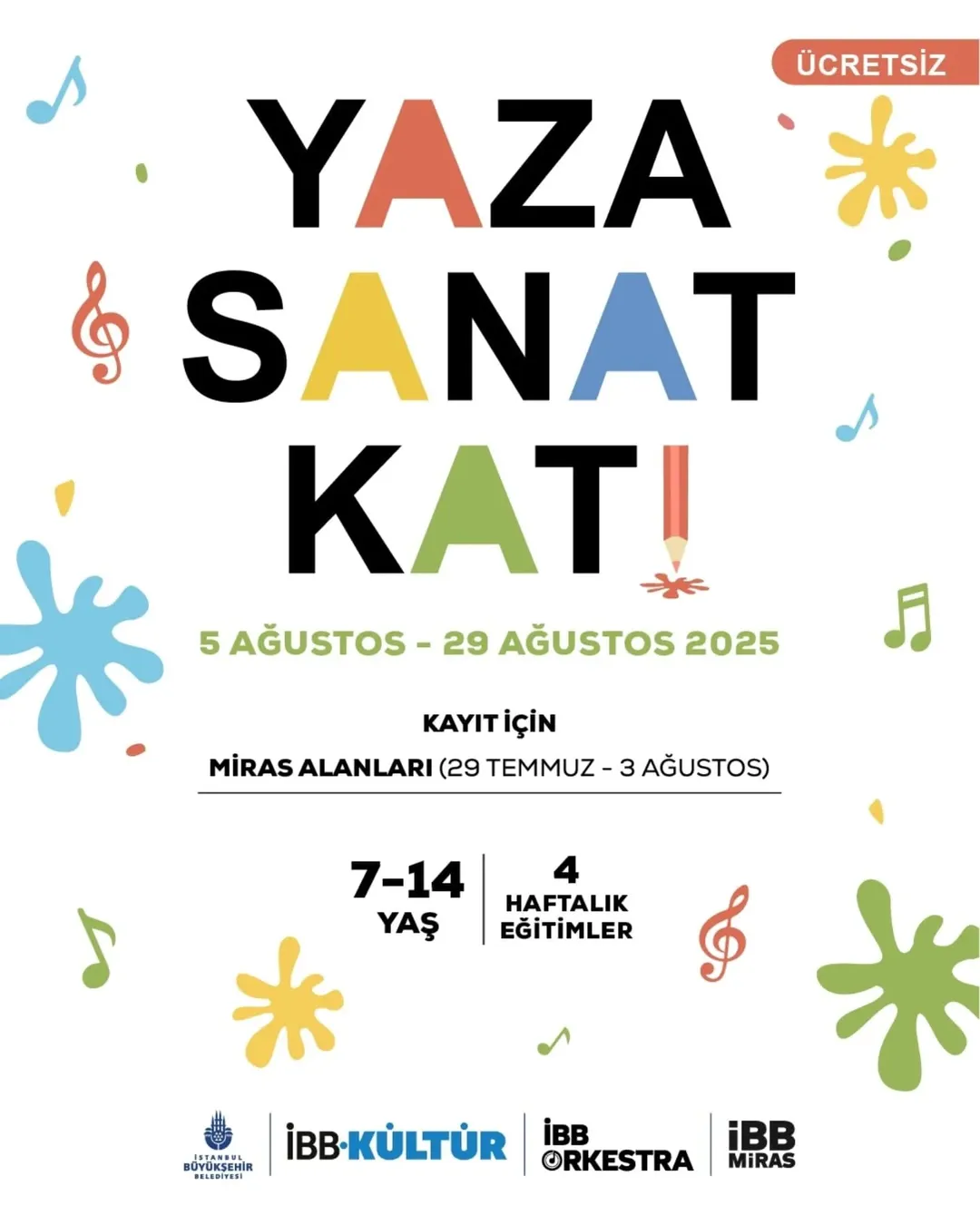 İstanbul Büyükşehir Belediyesi- İBB Kültür- Yaza Sanat Kat