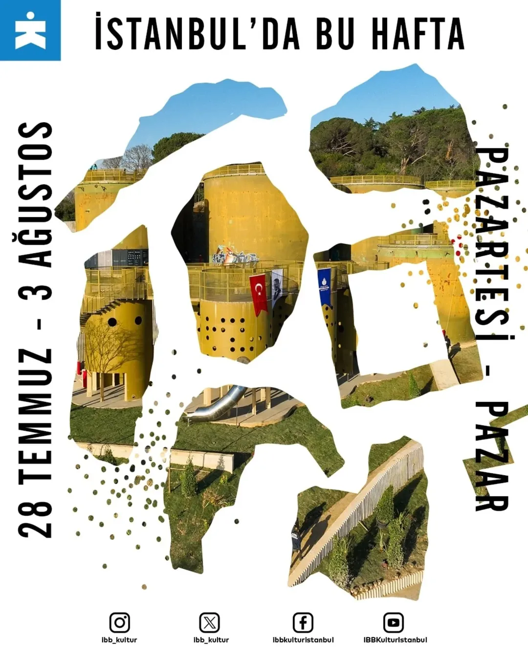 İBB Kültür - 28 Temmuz - 3 Ağustos Haftası Etkinlikleri