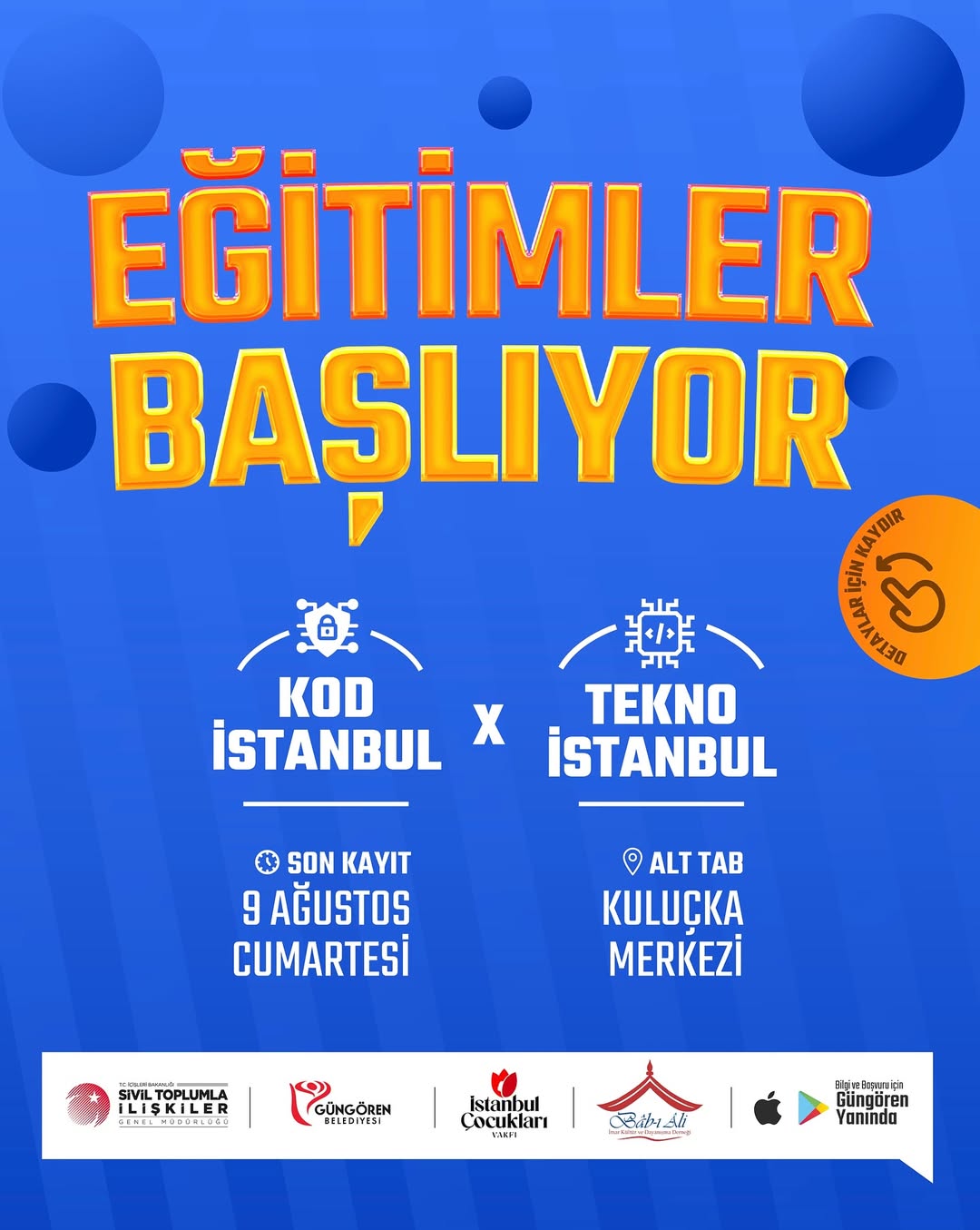 Güngören Belediyesi-Alttab Kuluçka Merkezi- Eğitimler Başlıyor