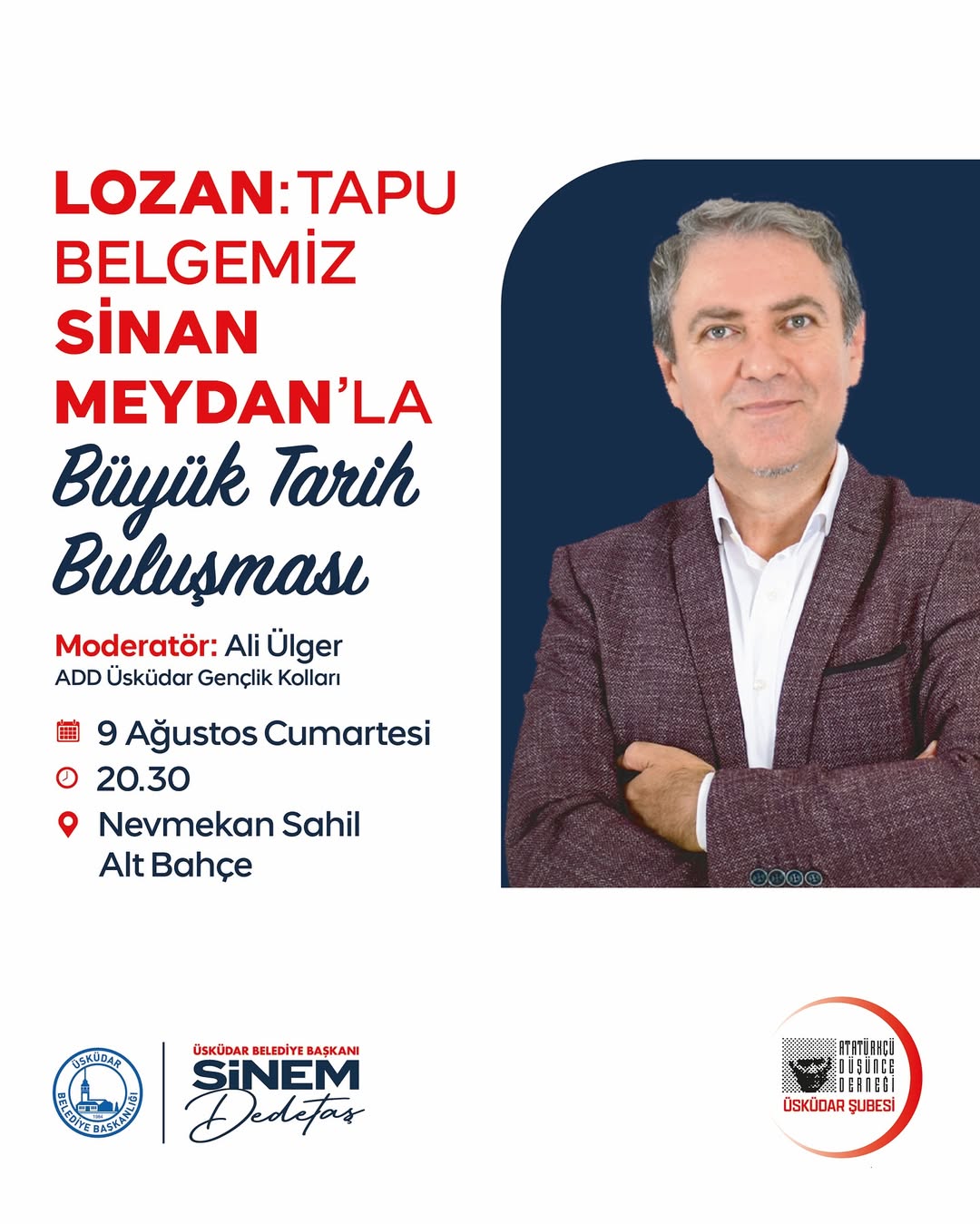 Üsküdar Kültür Sanat - Sinan Meydan: Lozan: Tapu Belgemiz 