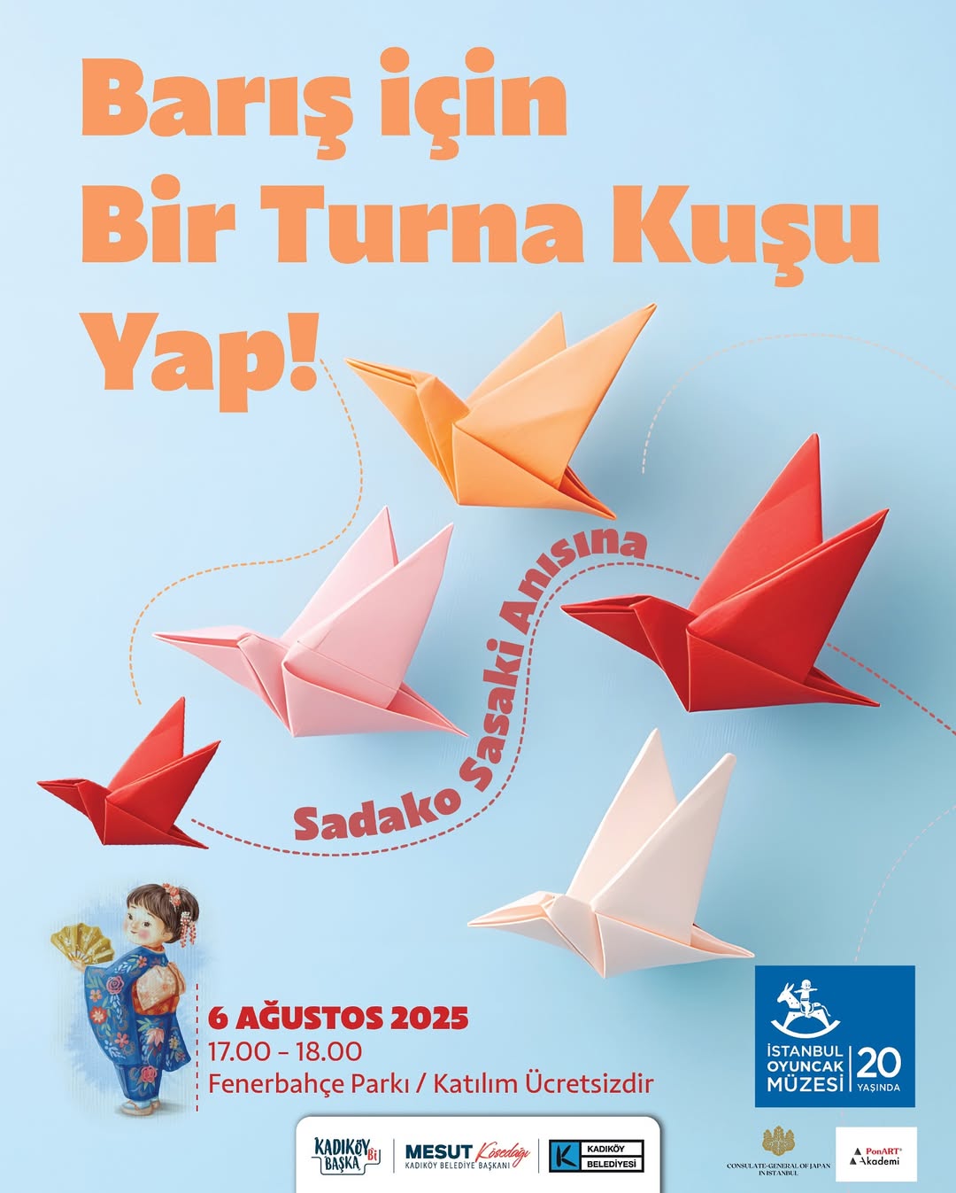 Kadıköy Belediyesi- Barış İçin Bir Turna Kuşu Yap!