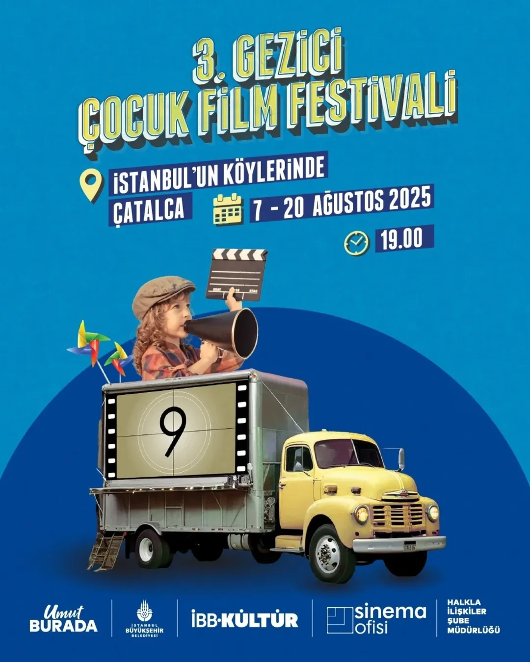 İBB Kültür - 3. Gezici Çocuk Film Festivali 