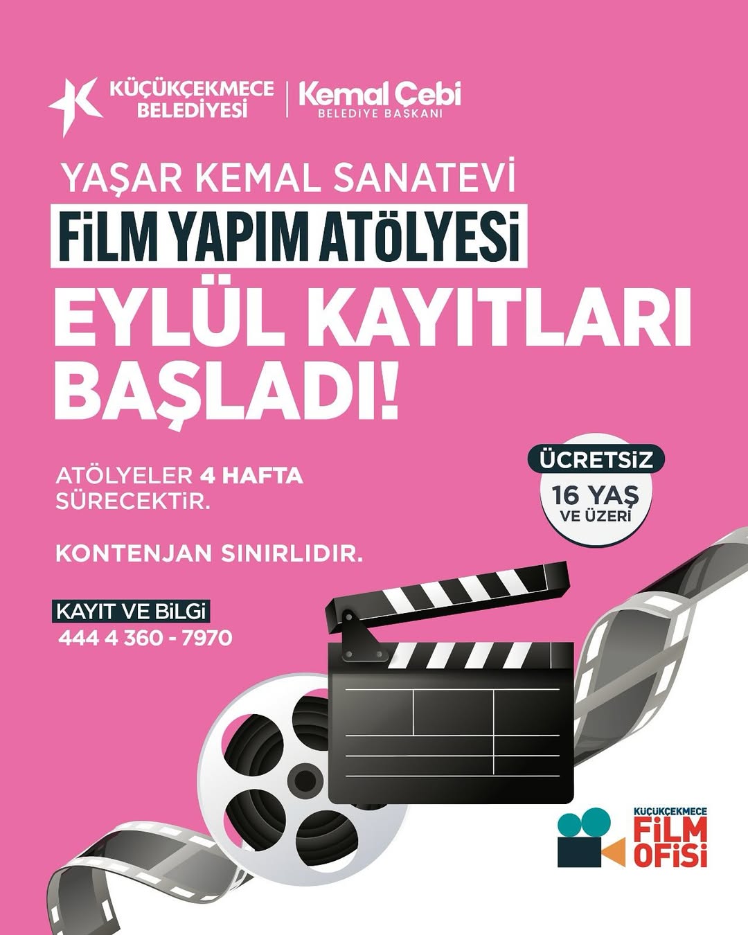 Küçükçekmece Belediyesi- Yaşar Kemal Sanat Evi Film Yapım Atölyesi