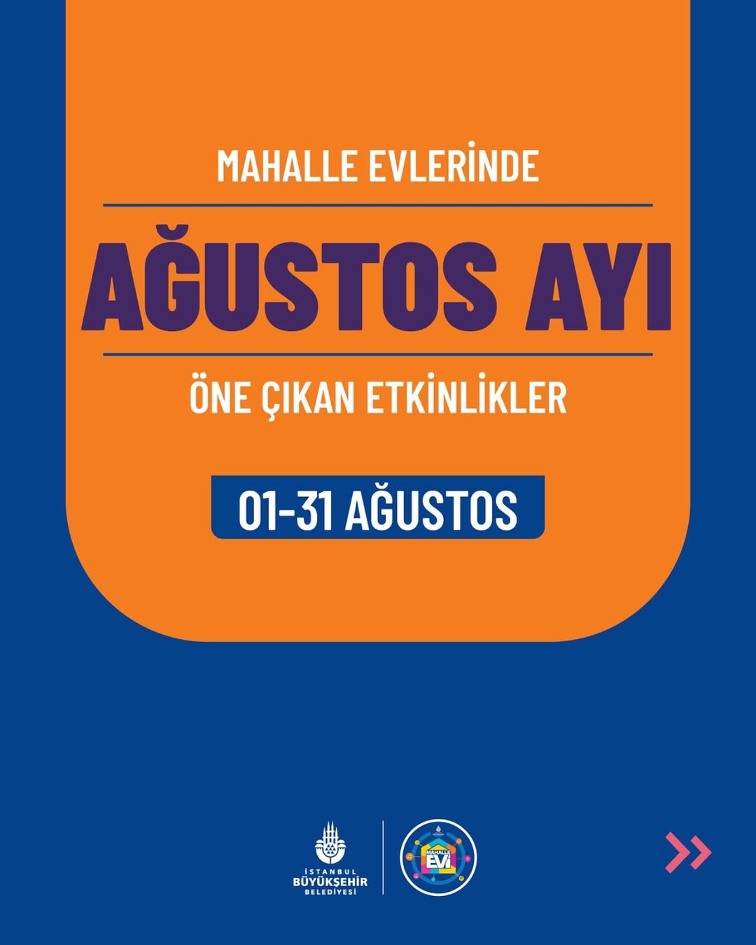 İstanbul Büyükşehir Belediyesi- İBB Kadın- Mahalle Evlerinde Ağustos Ayı Öne Çıkan Etkinlikler