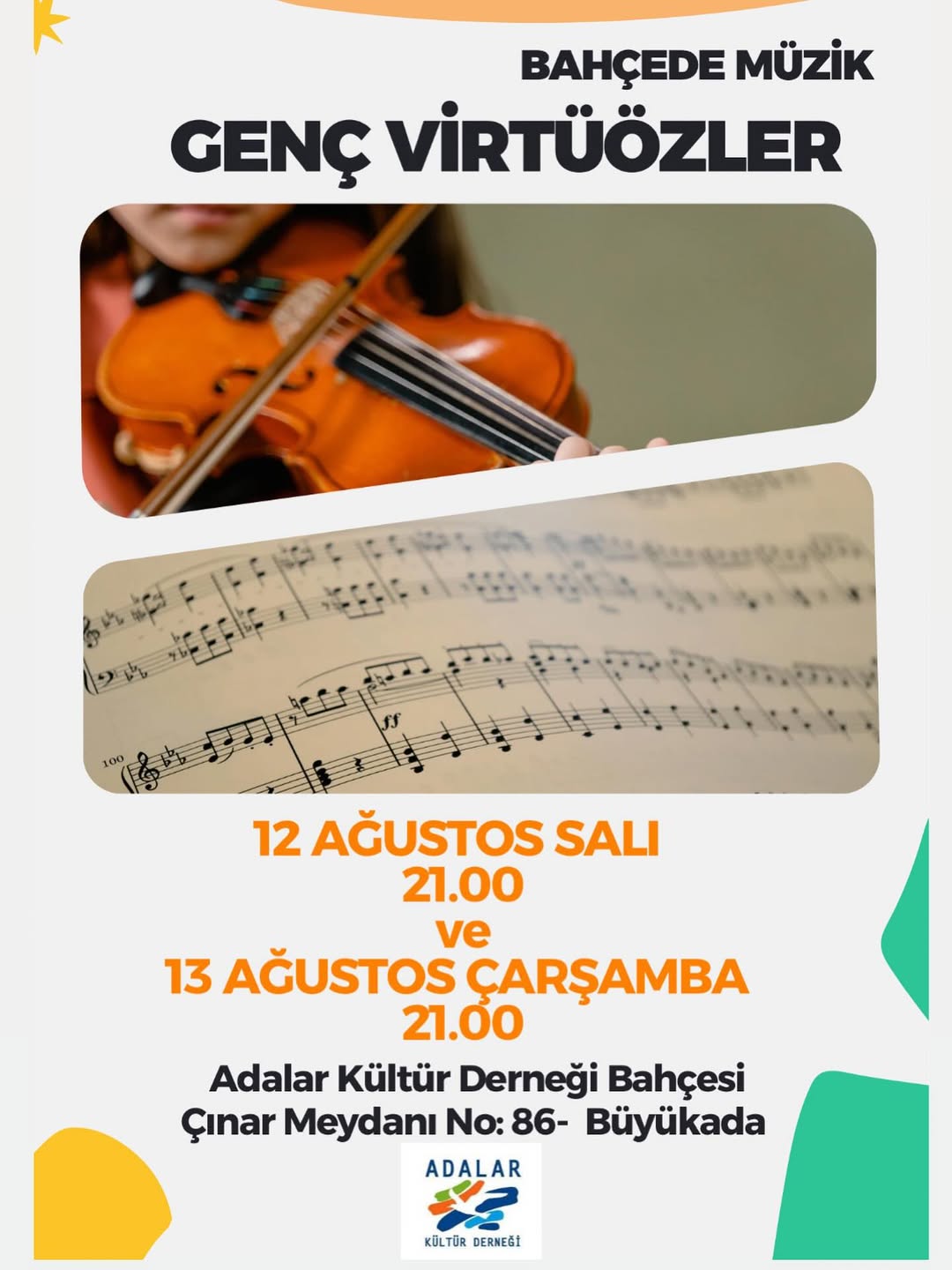 Adalar Belediyesi - Bahçede Müzik: Genç Virtüözler 