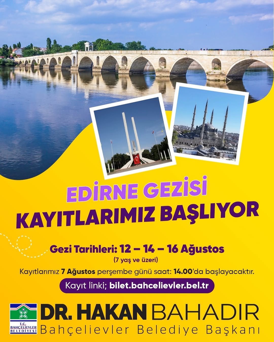 Bahçelievler Belediyesi - Edirne Gezisi 