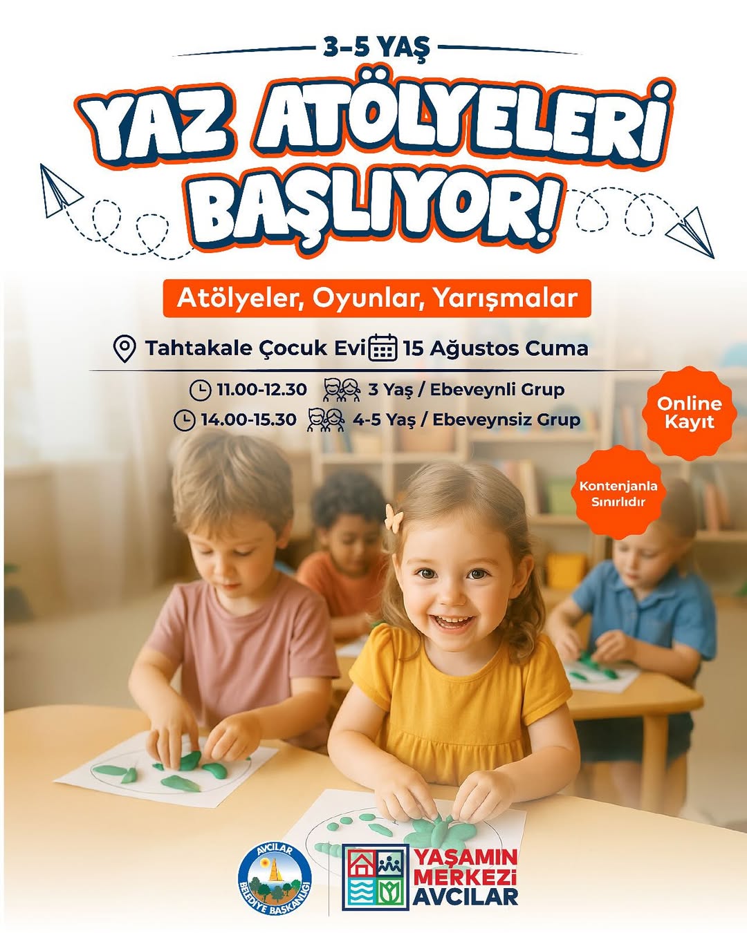Avcılar Belediyesi- Yaz Atölyeleri Devam Ediyor!