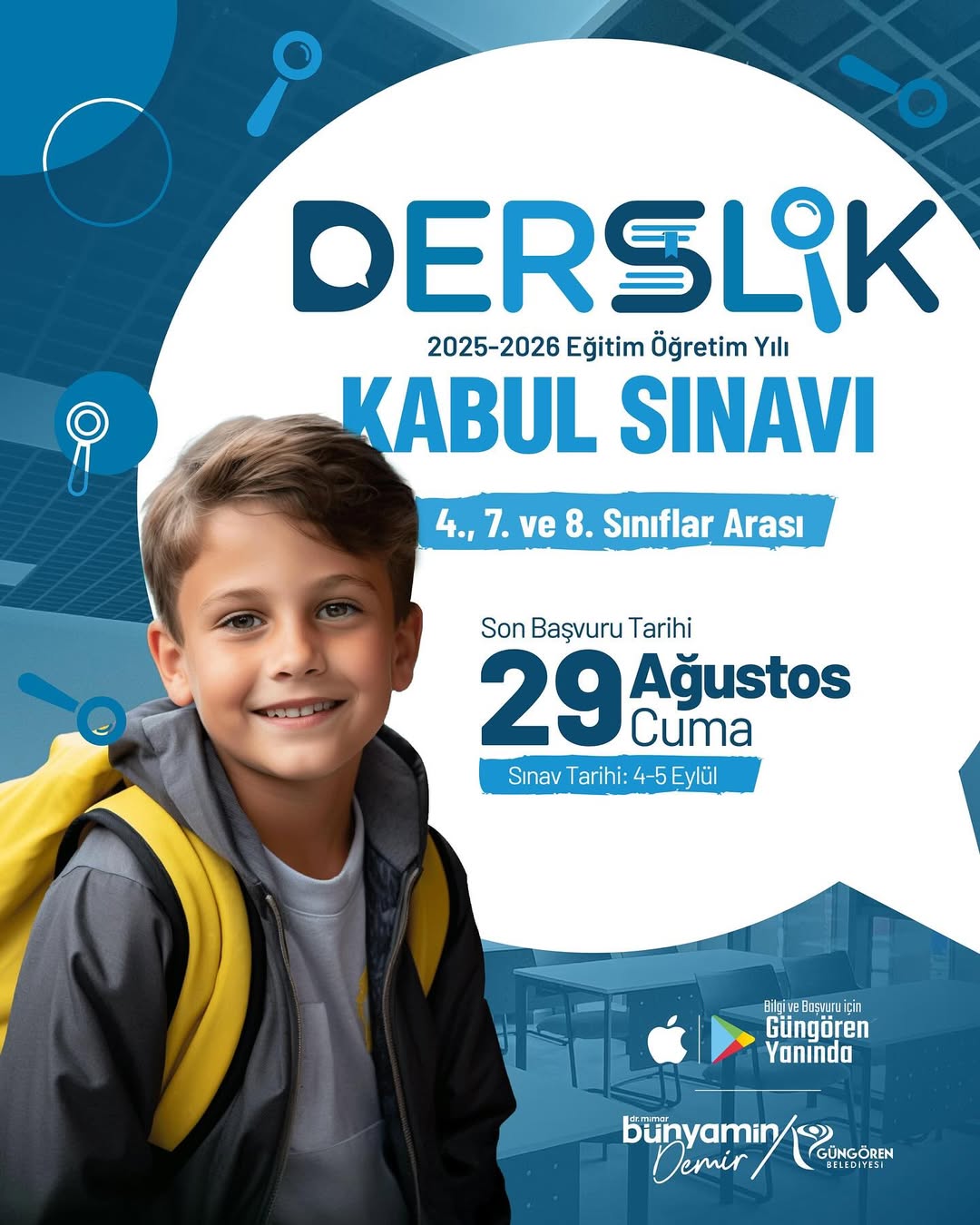 Güngören Belediyesi- Derslik Kabul Sınavı