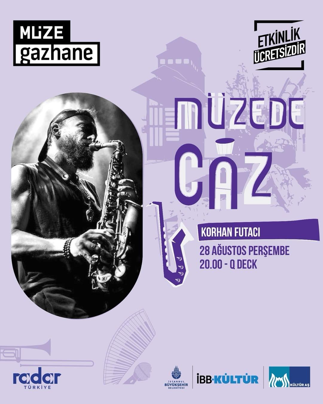 Müze Gazhane - Müzede Caz