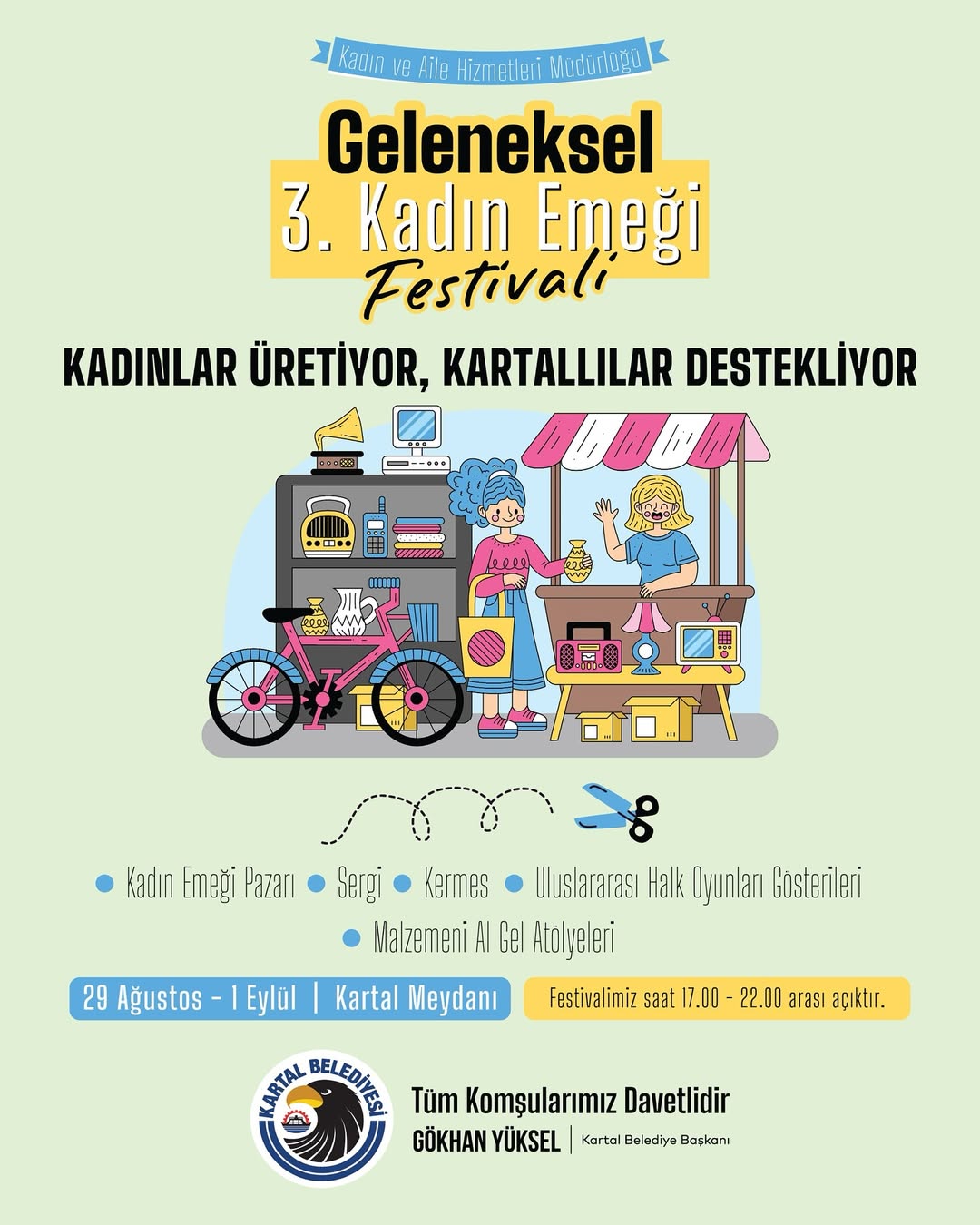 Kartal Belediyesi- Geleneksel 3. Kadın Emeği Festivali