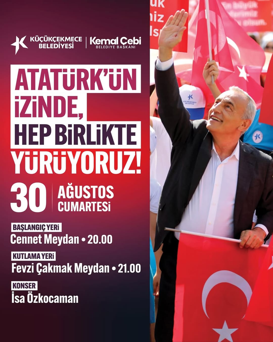 Küçükçekmece Belediyesi- 103 Yıldır Zaferin Işığında Gururla Yürüyoruz!