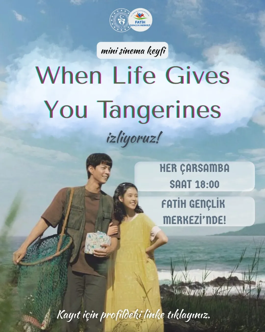 Gençlik ve Spor Bakanlığı- Fatih Gençlik Merkezi- Mini Sinema Keyfi