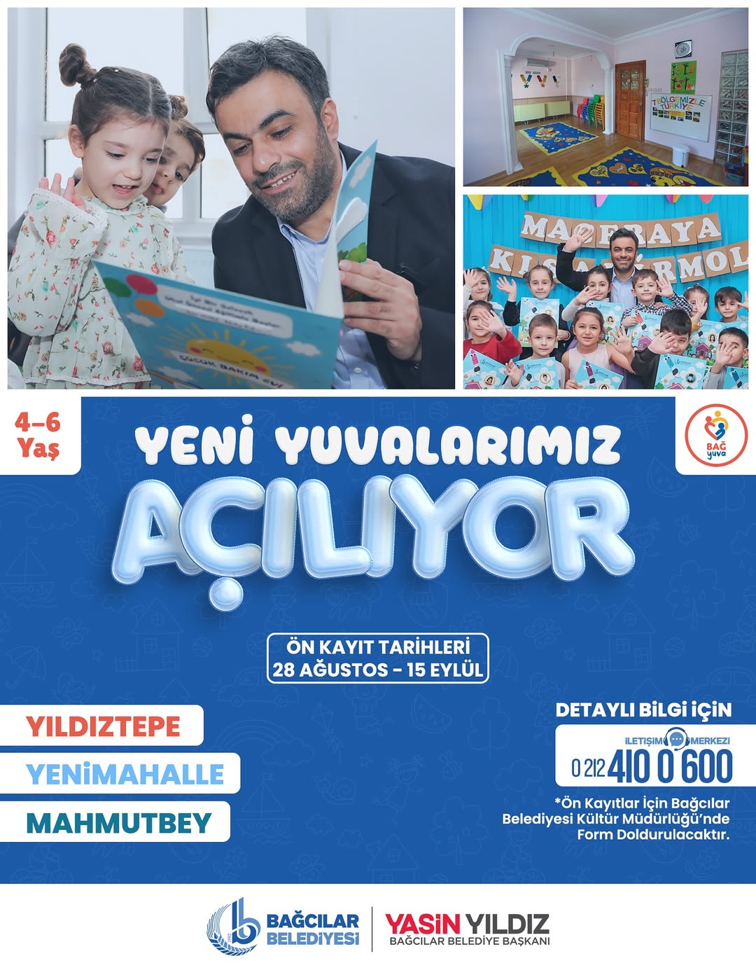 Bağcılar Belediyesi - Bağ Yuvaları Ön Kayıtları