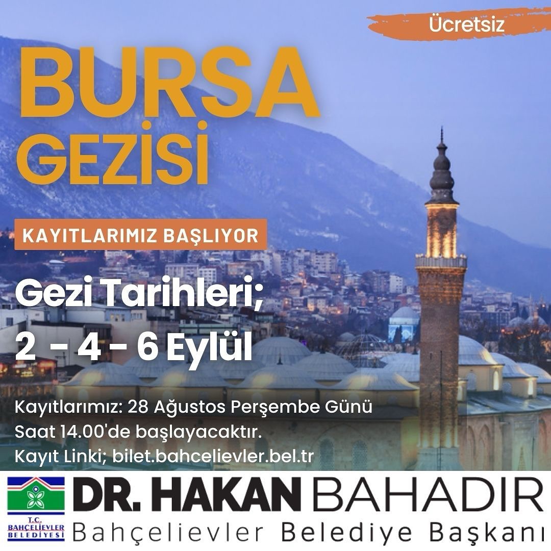 Bahçelievler Belediyesi - Bursa Gezisi 