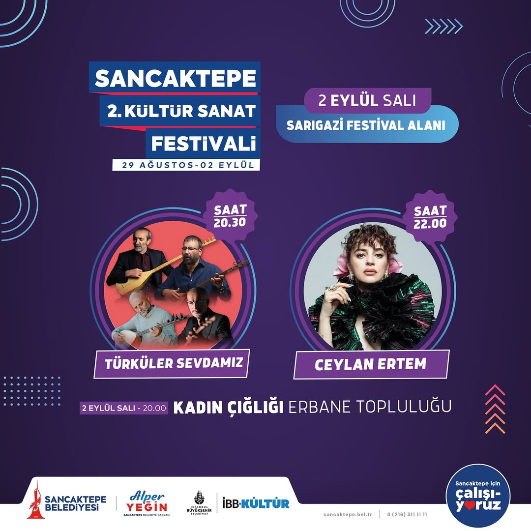 Sancaktepe Belediyesi - 2. Kültür Sanat Festivali Konserleri