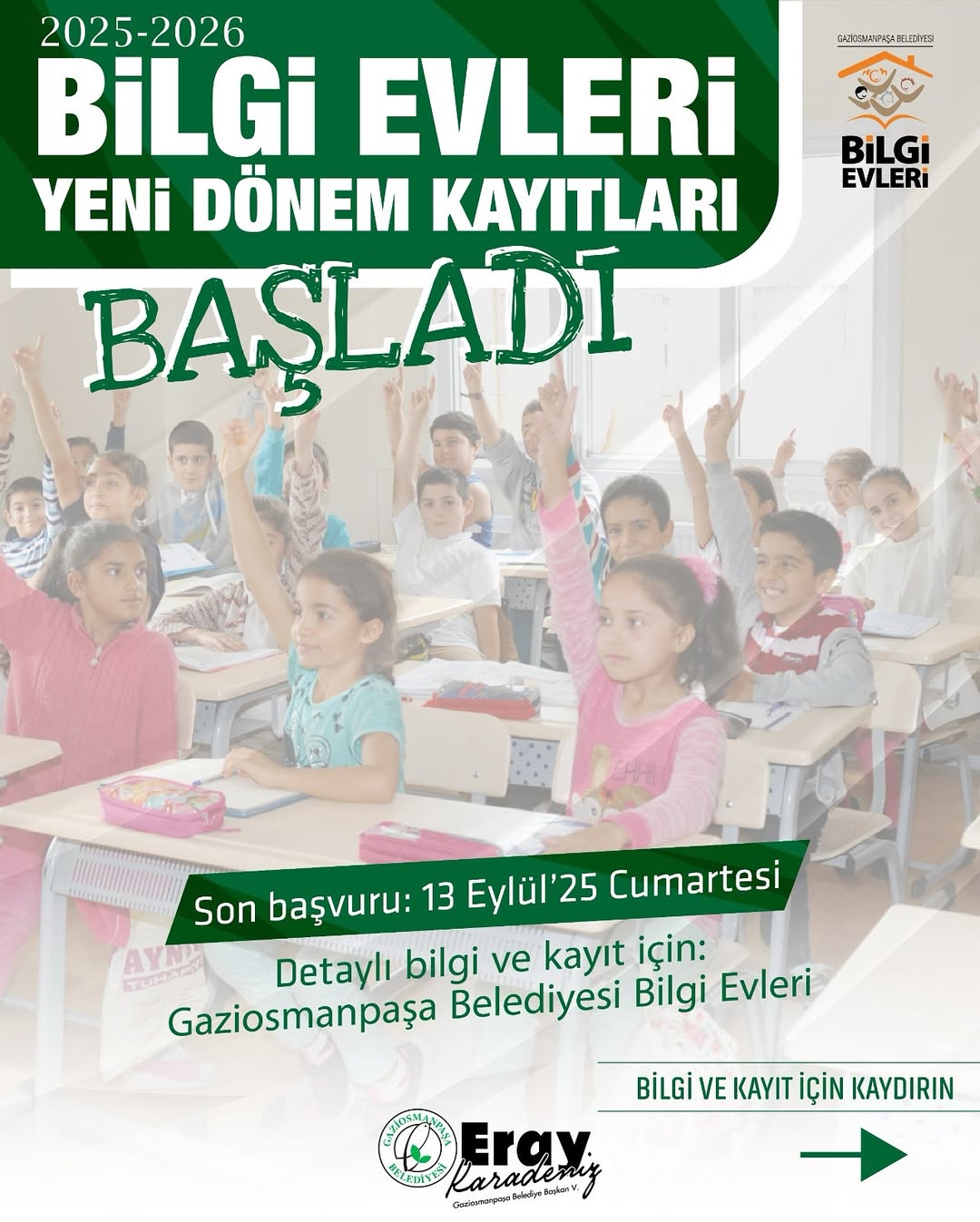 Gaziosmanpaşa Belediyesi - Bilgi Evi Kayıtları