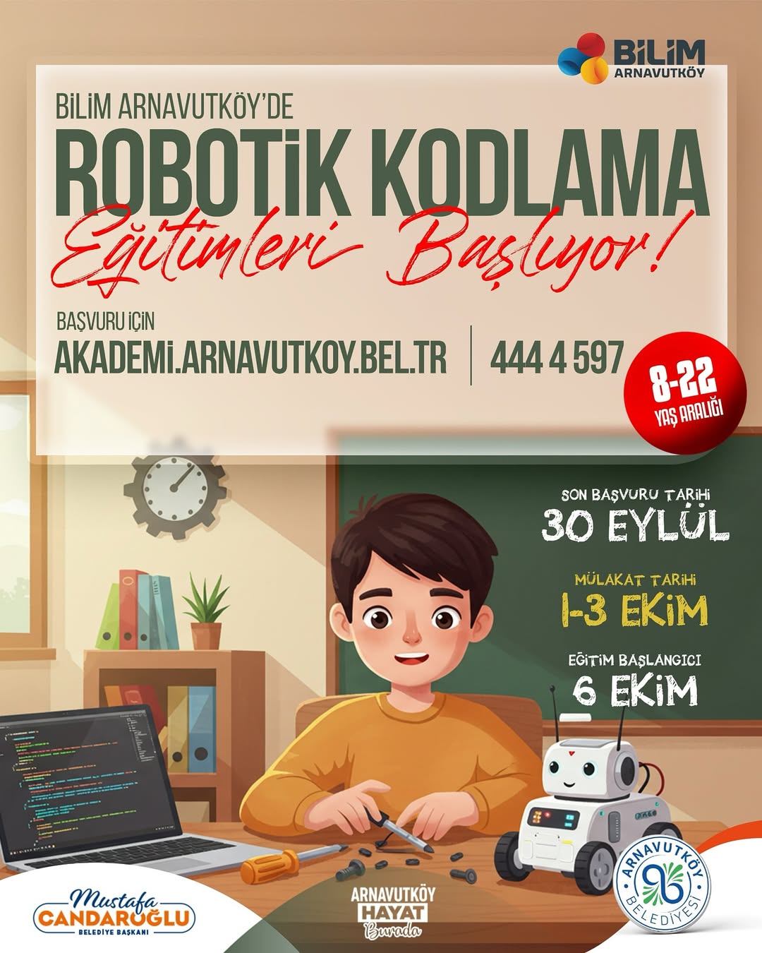 Arnavutköy Belediyesi - Robotik Kodlama Eğitimleri 