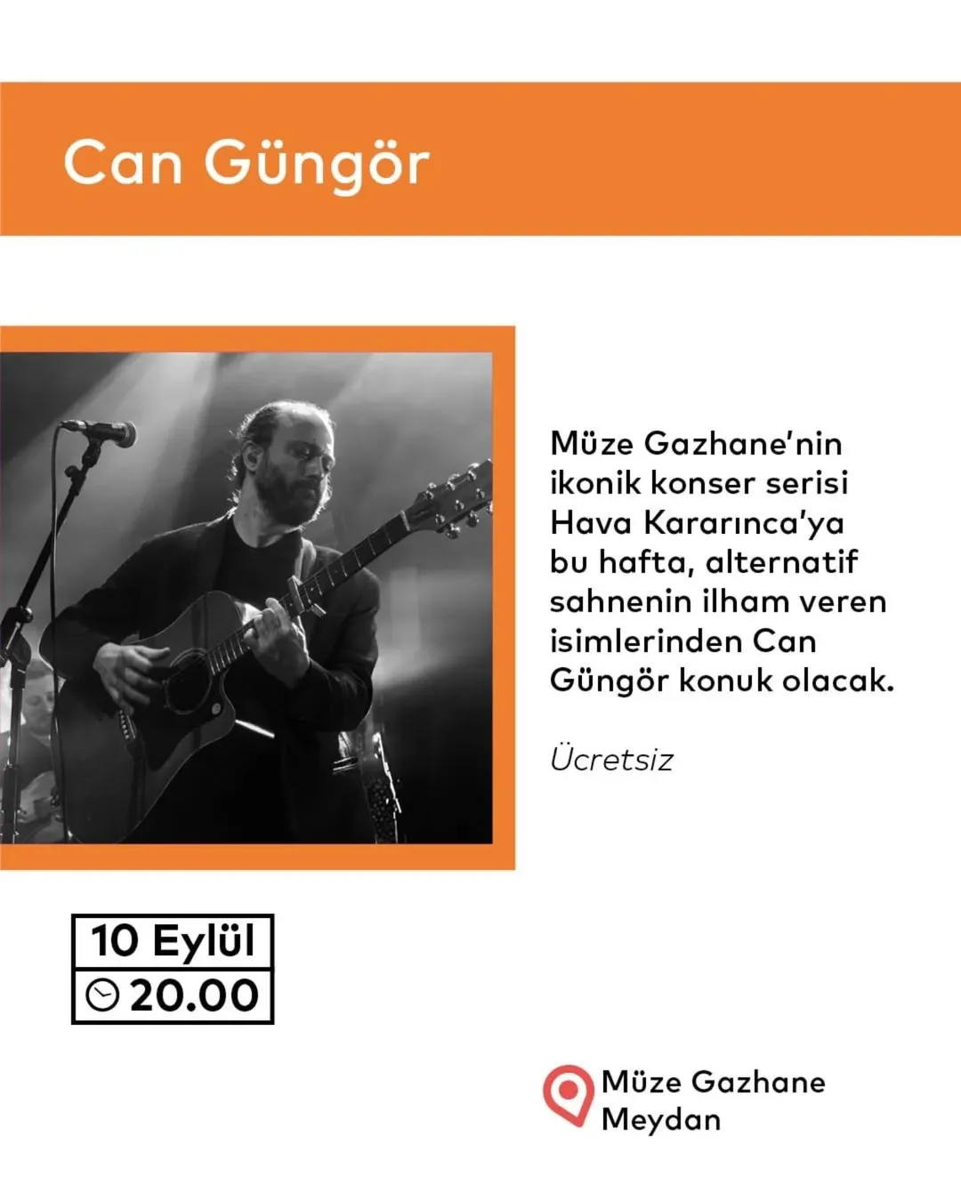 İBB Kültür - Can Güngör Konseri