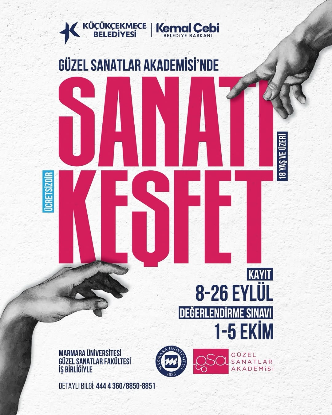 Küçükçekmece Belediyesi- Güzel Sanatlar Akademisi'nde Sanatı Keşfet!