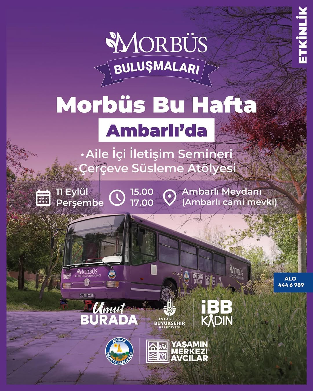 Avcılar Belediyesi- İBB Kadın- Morbüs Bu Hafta Ambarlı'da!