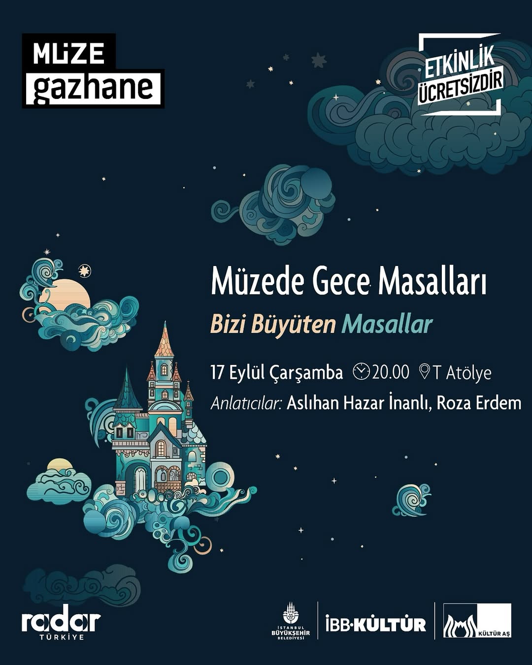 Müze Gazhane - Müzede Gece Masalları