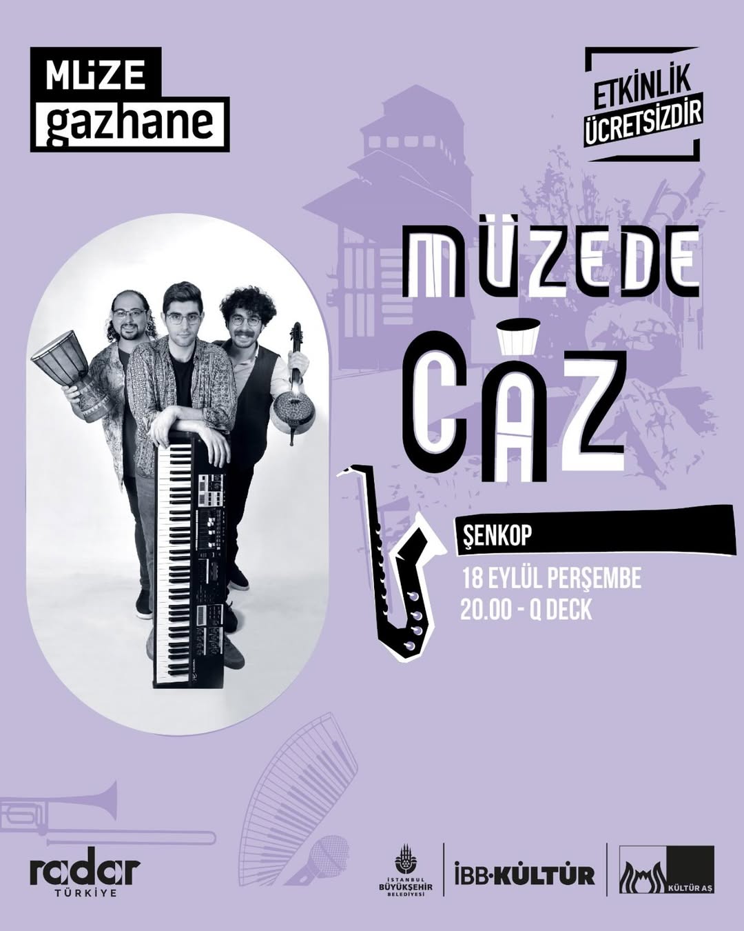 Müze Gazhane - Müzede Caz 