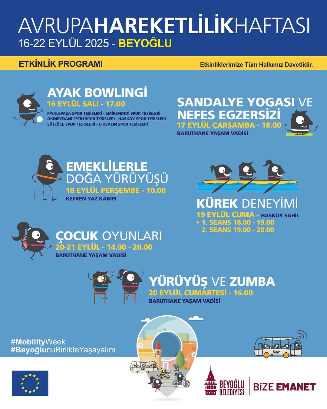 Beyoğlu Belediyesi - Avrupa Hareketlilik Haftası 